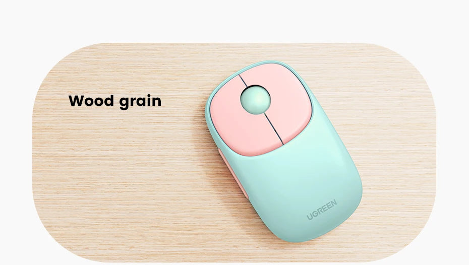 UGREEN Wireless Bluetooth Mouse – 4000 DPI, Rechargeable, Multi-Mode
