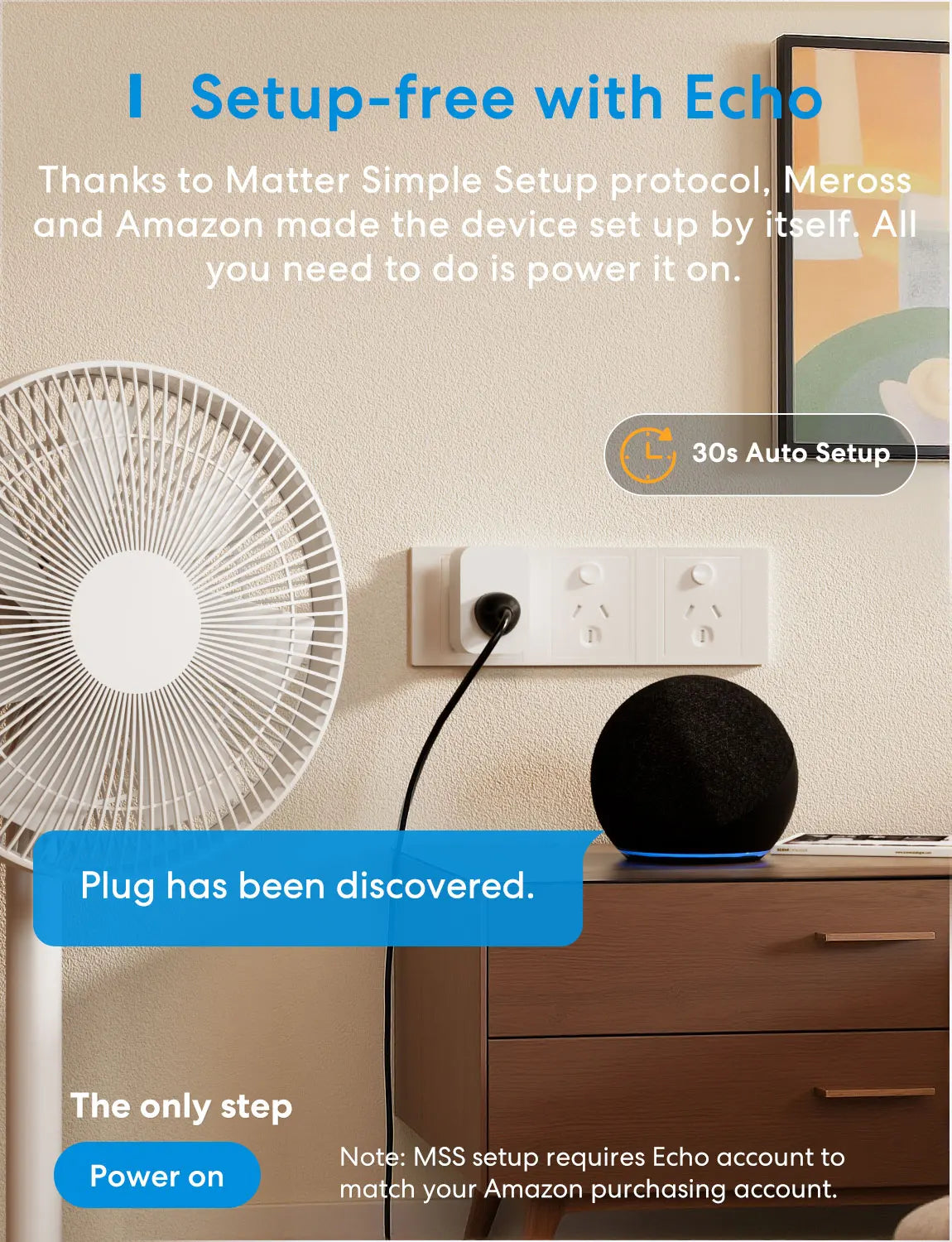 Meross Smart Wi-Fi Plug – Energy Monitoring & Voice Control