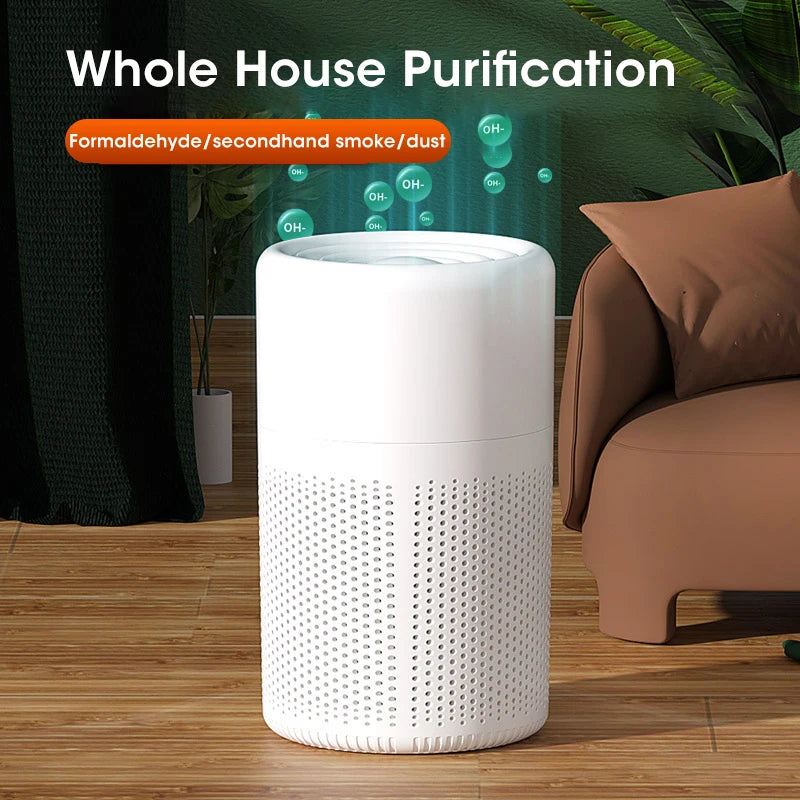 Mini Desktop Air Purifier – Portable H13 HEPA Air Cleaner (USB Type-C)