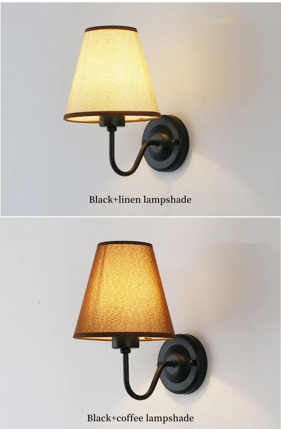 Minimalist E27 Wall Light – Bedroom, Hotel & Study