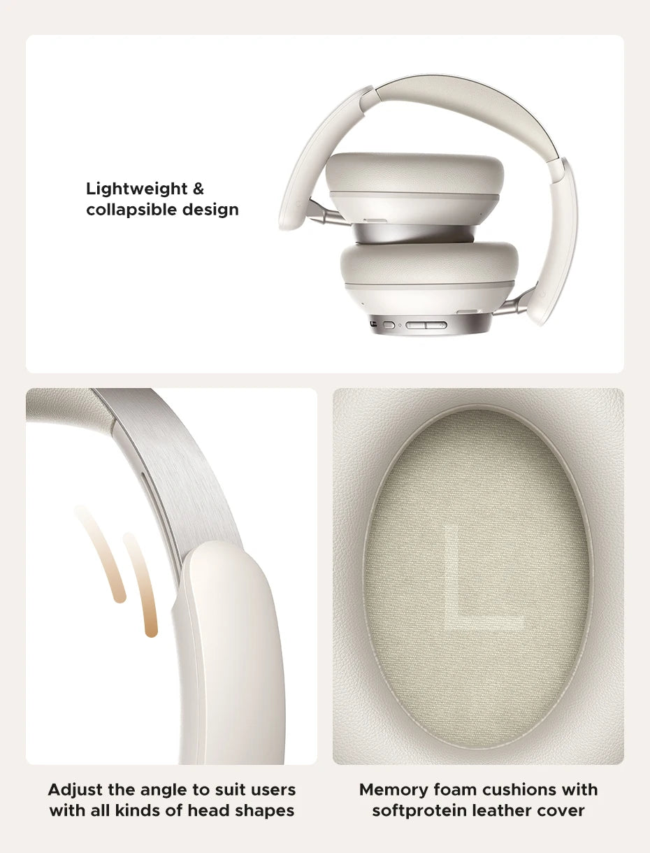 UGREEN Studio Pro Wireless Over-Ear Headphones – ANC, Hi-Res, Bluetooth