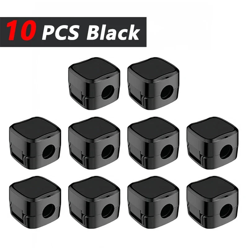 Magnetic Cable Clips – Desk & Car Organizer