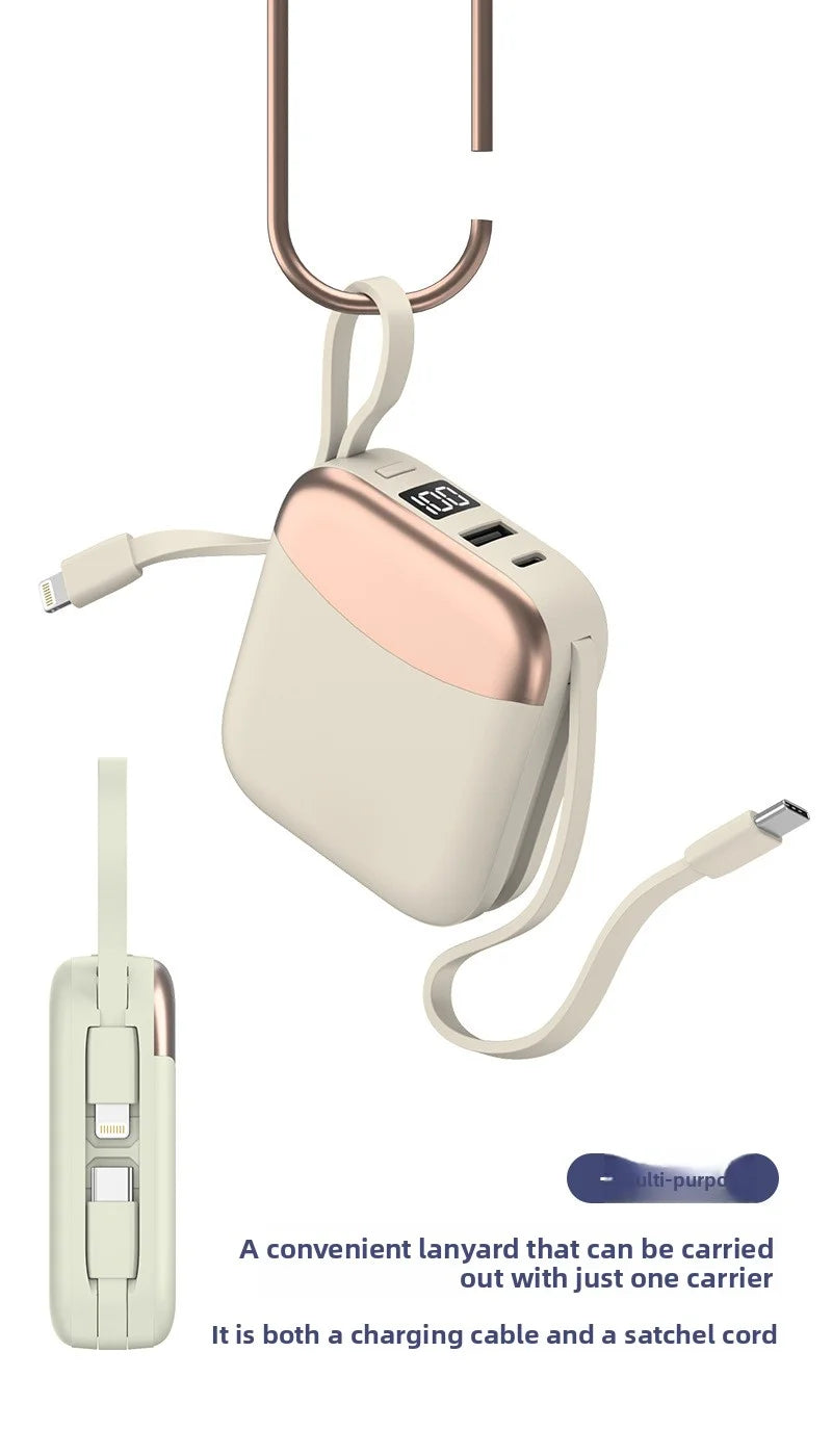10000mAh Mini Power Bank – 66W Fast Charge, CCC Certified