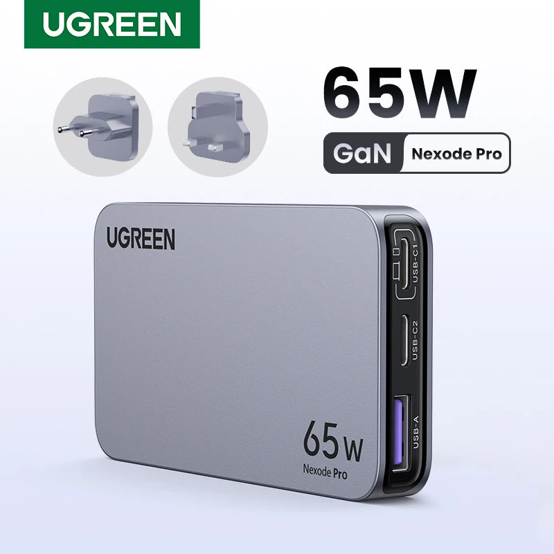 UGREEN 65W GaN Fast Charger for Phone & Laptop
