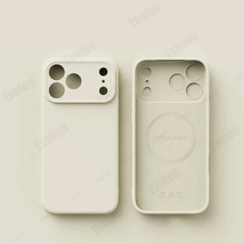 Matte Skin Liquid Silicone MagSafe Case – iPhone 17 / Pro / Pro Max / Air