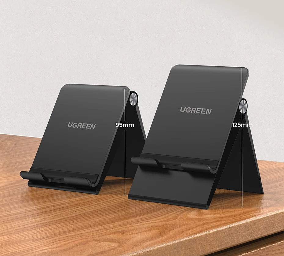 UGREEN Foldable Phone Stand – Desk Holder for iPhone & Mobile Devices