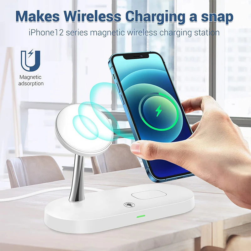 3-in-1 Wireless Charger – Fast Charging for Apple Devices