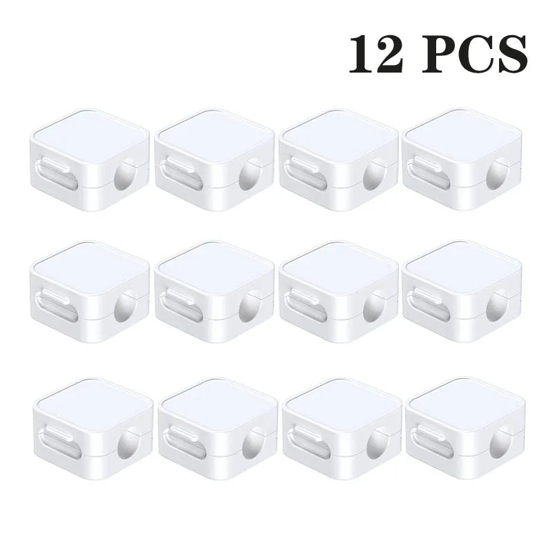 Rocoren Adjustable Cable Holder – Under Desk Wire Organizer & Protector