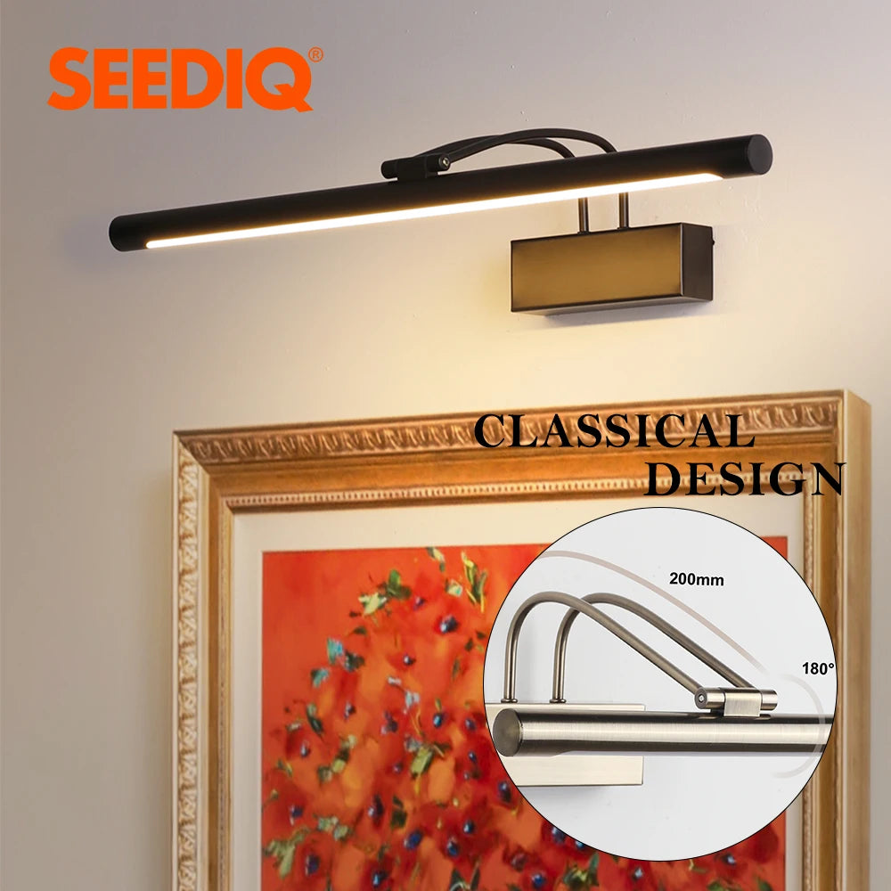 Black Copper LED Wall Sconce – 8W Wall Light
