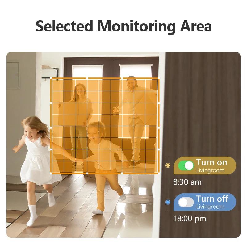 IMOU Cue 2E Indoor Wi-Fi Security Camera – Human Detection, Night Vision, 1080P Monitoring