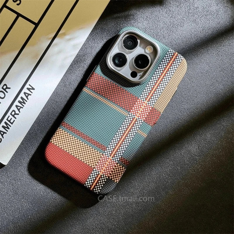 Carbon Fiber MagSafe iPhone Case – Hard Protective Cover