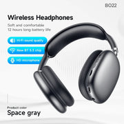 Borofone Bo22 Sports Earphones Wireless Bluetooth Overhead Deep Bass Plastic Material