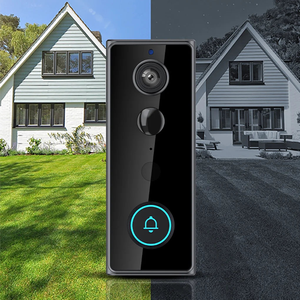 Wireless Smart Doorbell with Camera – WiFi & Night Vision