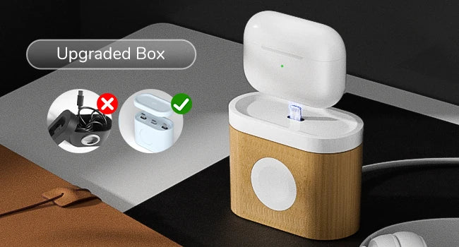7-in-1 MagSafe Wireless Charger – Alarm & Night Light