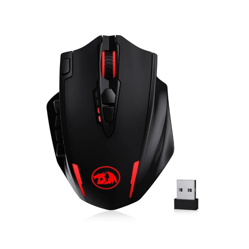 Redragon M913 RGB Gaming Mouse – 16000 DPI, Wired & Wireless, 16 Buttons