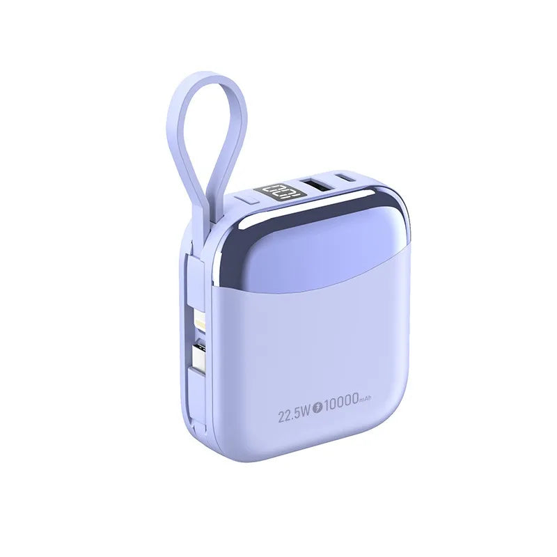 10000mAh Mini Power Bank – 66W Fast Charge, CCC Certified