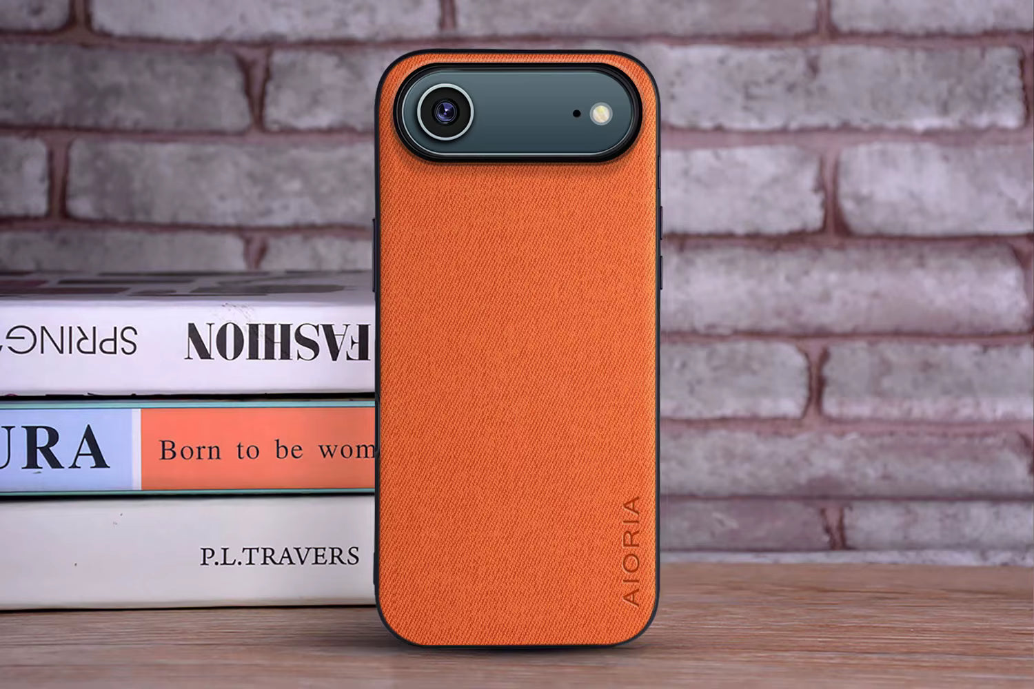 Luxury Textile PU Leather Case for iPhone 17 Series – Slim Shockproof Cover