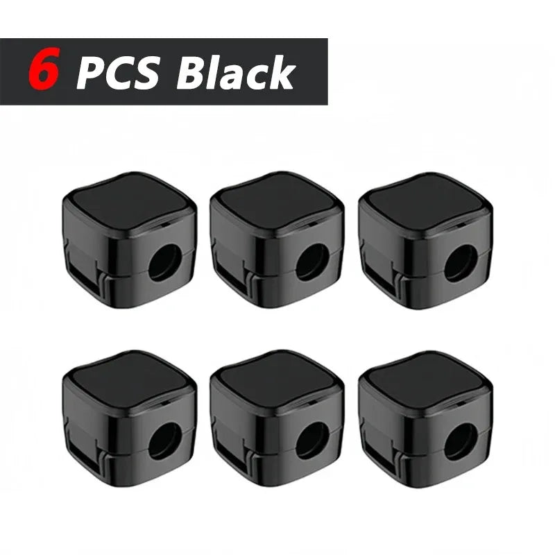Magnetic Cable Clips – Adjustable Cord Holder for Desk, Wall & Car