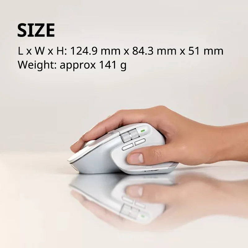 Logitech MX Master 3S Wireless Bluetooth Mouse – Cross-Device