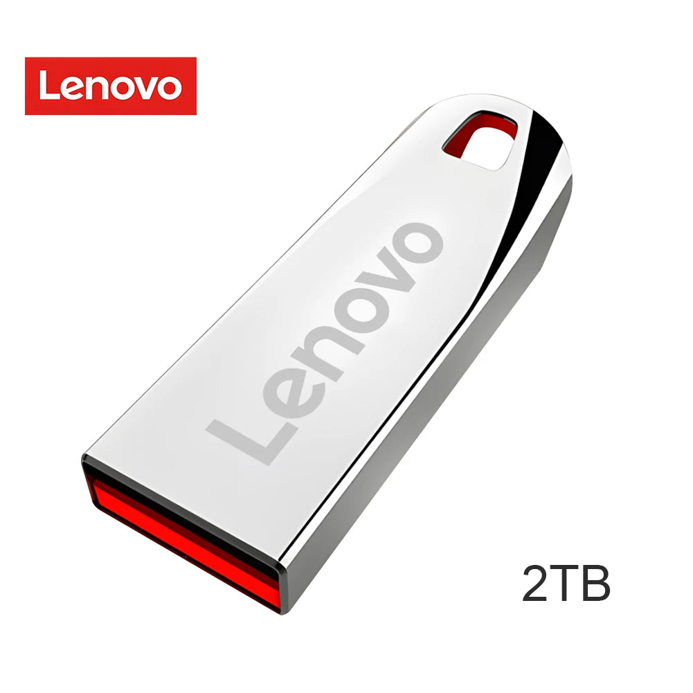 Lenovo USB 3.0 Flash Drive – 2TB/1TB/512GB Waterproof Metal Storage