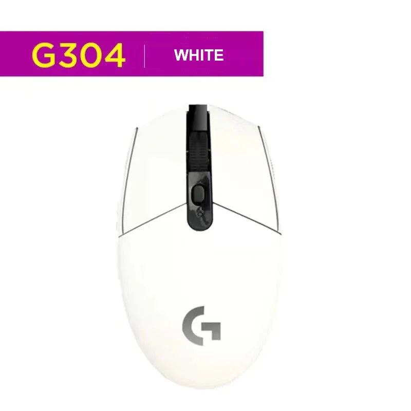 Logitech G102/G304 Wireless Bluetooth Gaming Mouse – Superlight & Ergonomic