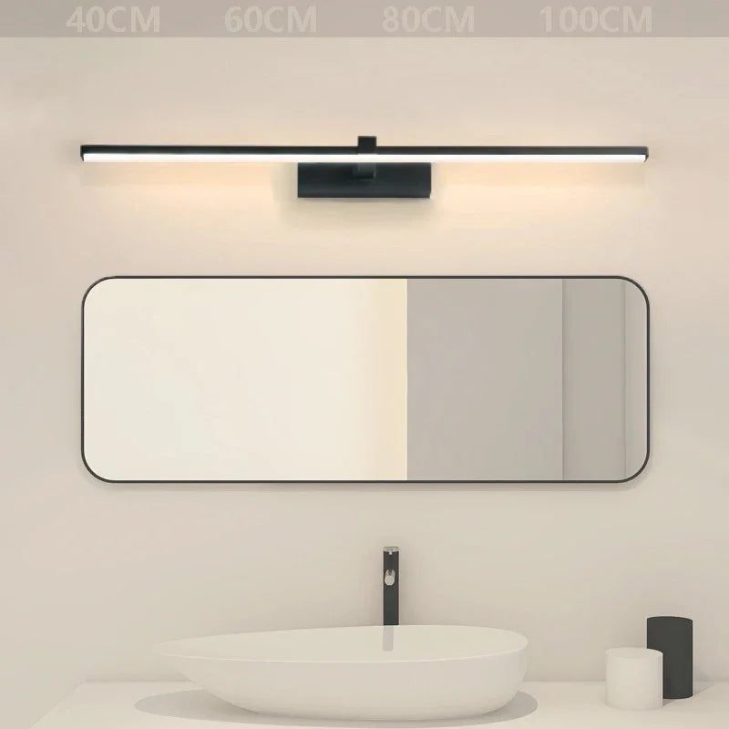Indoor LED Wall Light – Mirror Decor, 60–100cm