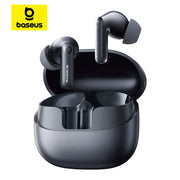 Baseus Bass BP1 Pro -50dB Noise Cancelling Wireless Earbuds Bluetooth 6.0 LDAC Hi-Res Sound 6-Mic AI Clear Calls IP55 Earphones