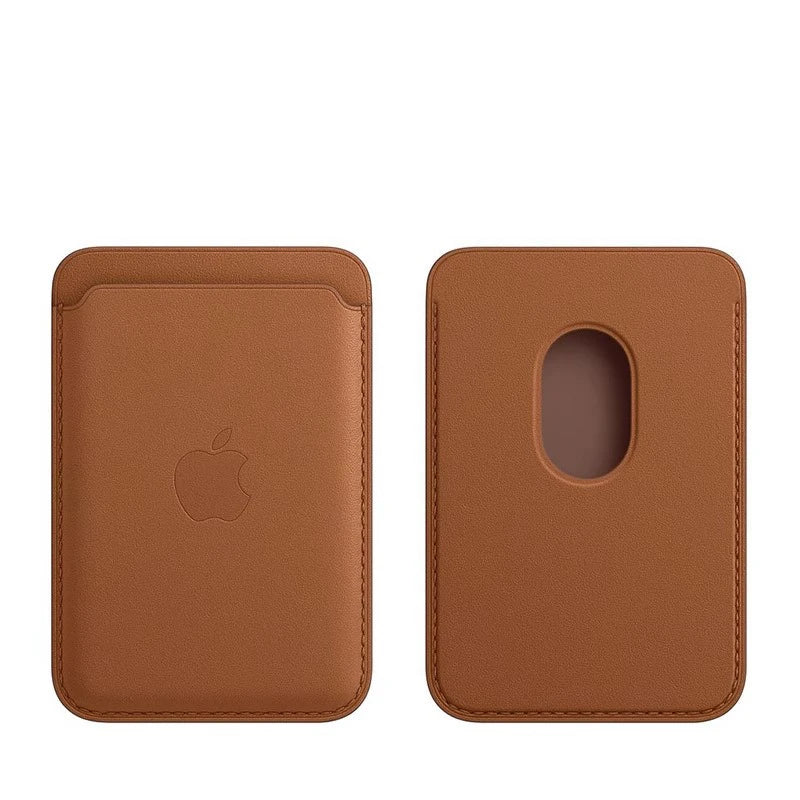 MagSafe Magnetic Leather Wallet Case for iPhone 17 Pro Max / 16 / 15 – Card Holder Cover