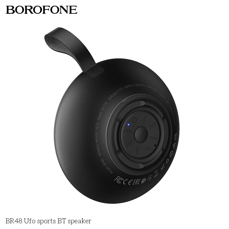 Wireless Mini Sports Speaker BOROFONE BR48 – Black