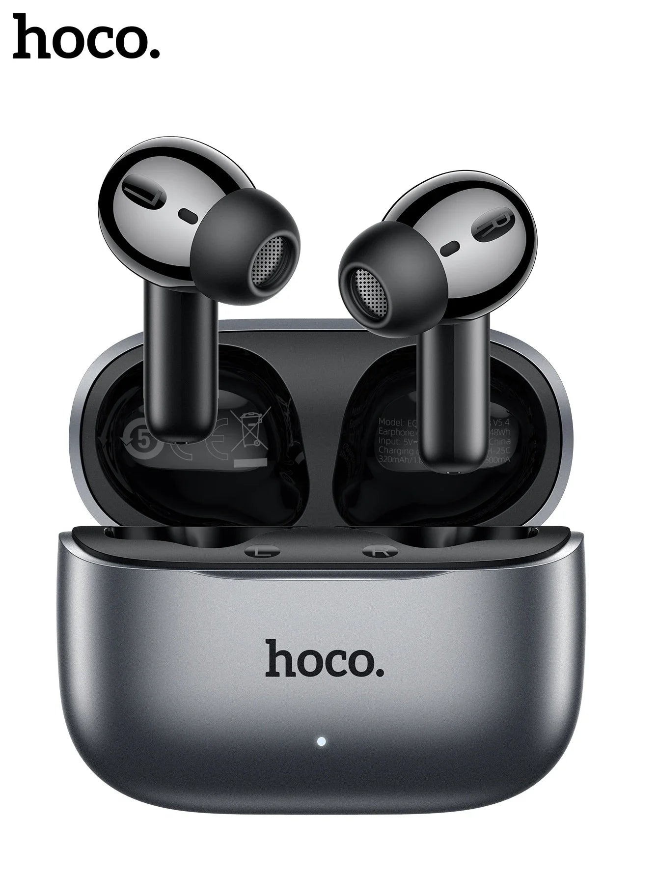 HOCO EQ27 AI ANC+ENC Bluetooth Earbuds – Smart Translation, HiFi Sound