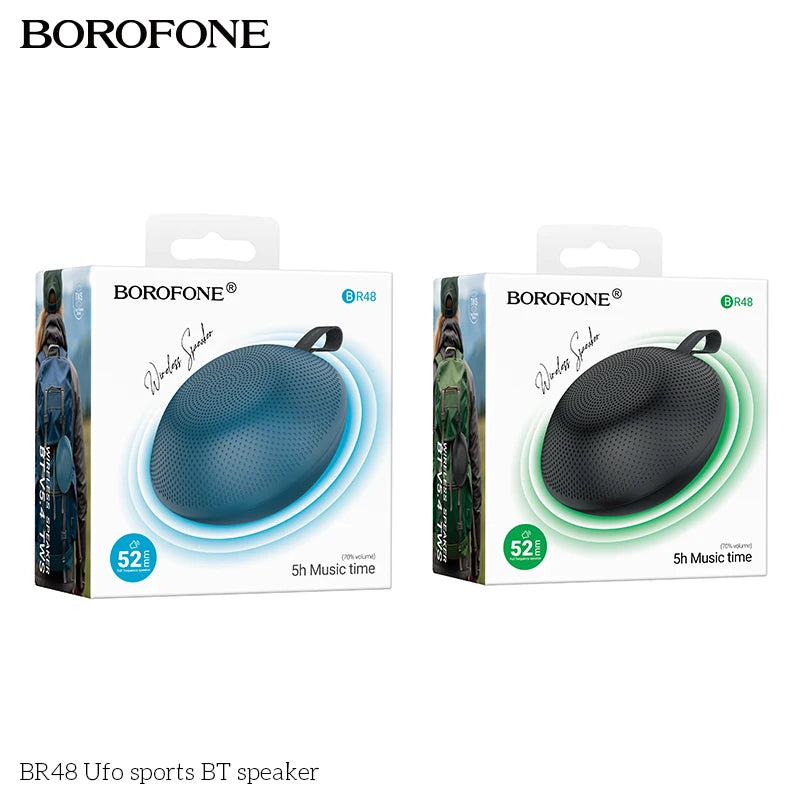 Wireless Mini Sports Speaker BOROFONE BR48 – Black