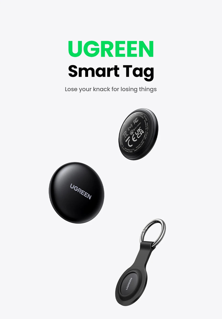 UGREEN Apple Find My SmartTag Tracker