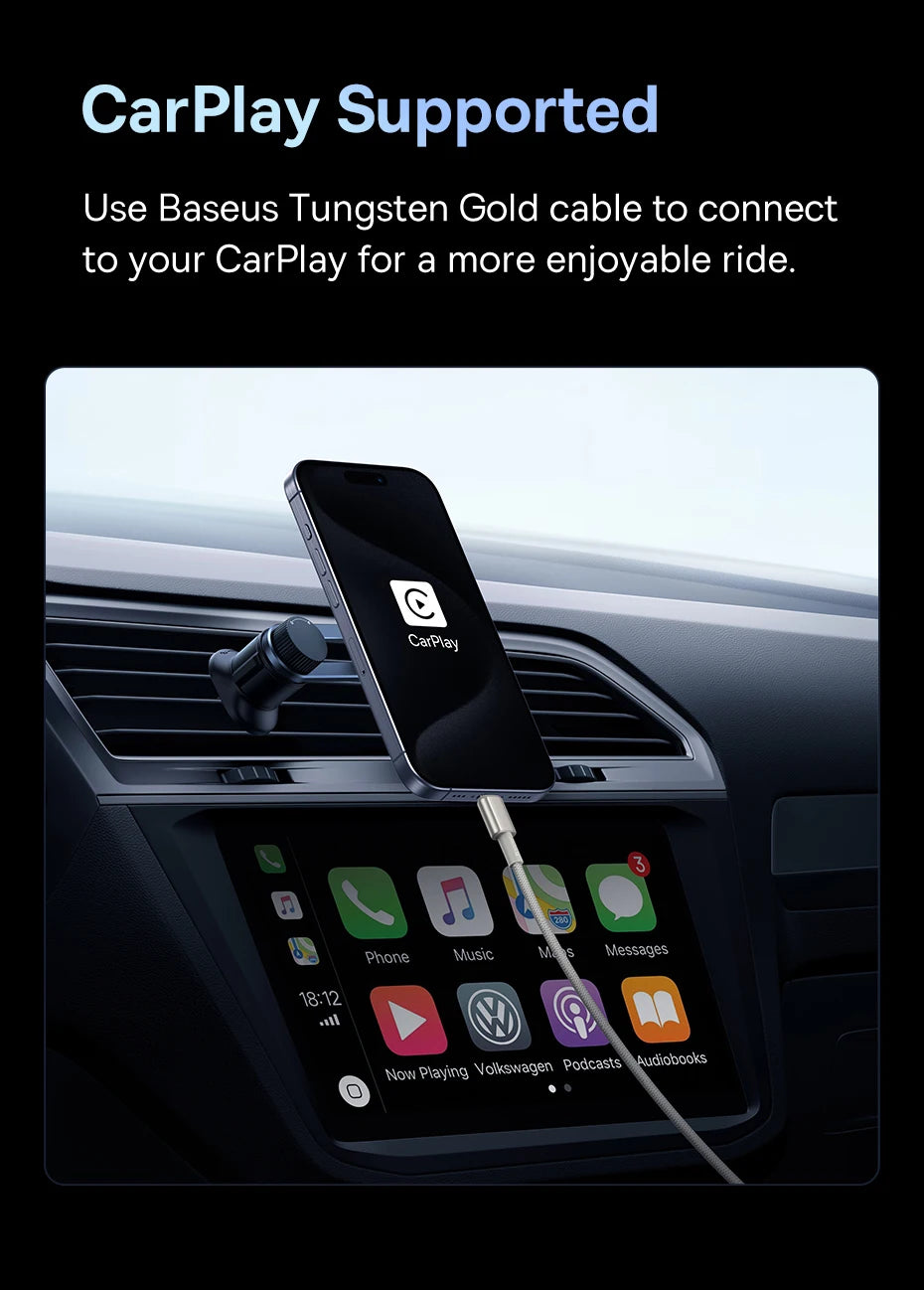 Baseus 100W USB-C Cable – Fast Charging