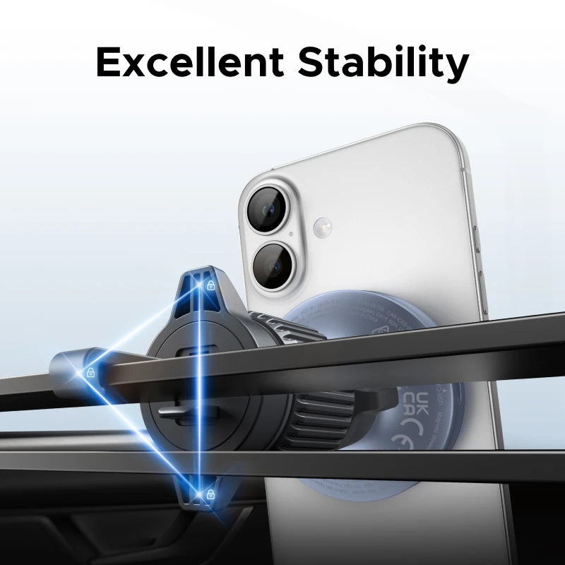UGREEN Qi2 Magnetic Car Charger for iPhone – Wireless 25W/15W