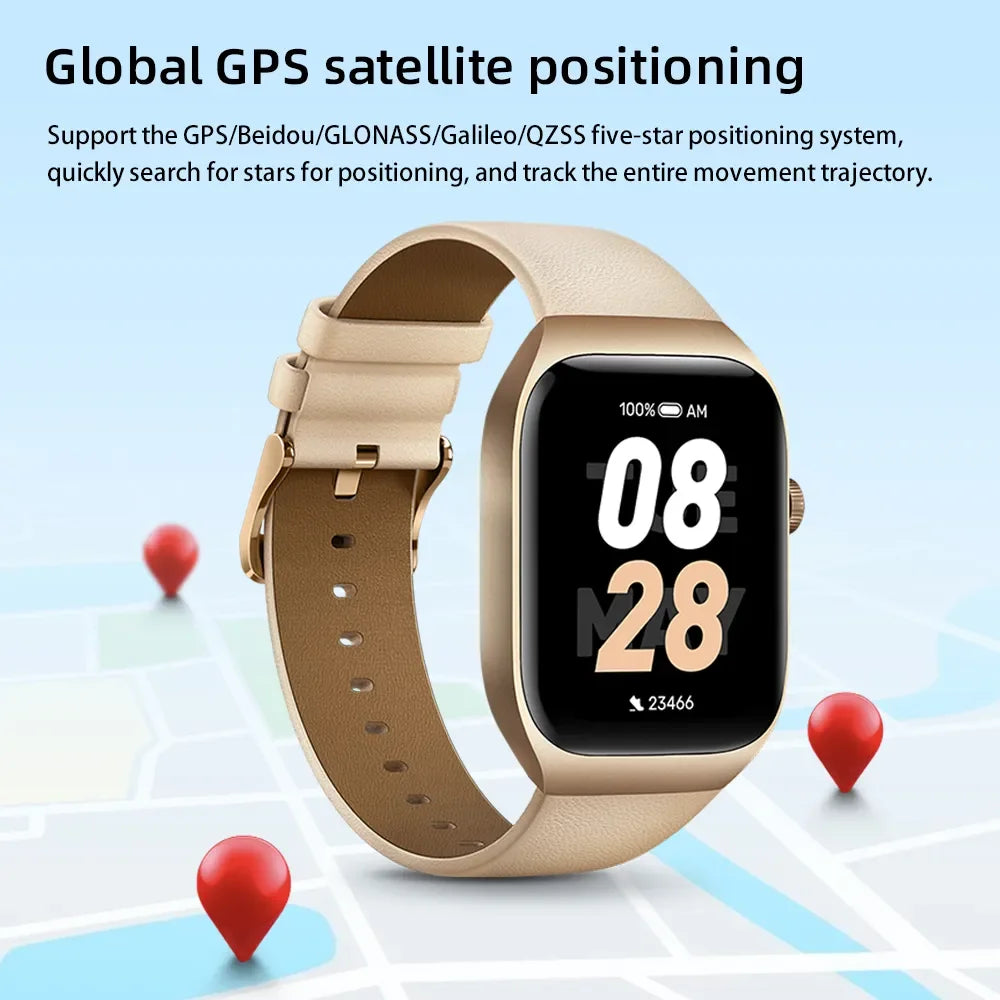 Mibro T2 HD Smartwatch – GPS, Sports Tracking, AOD, 2ATM Waterproof