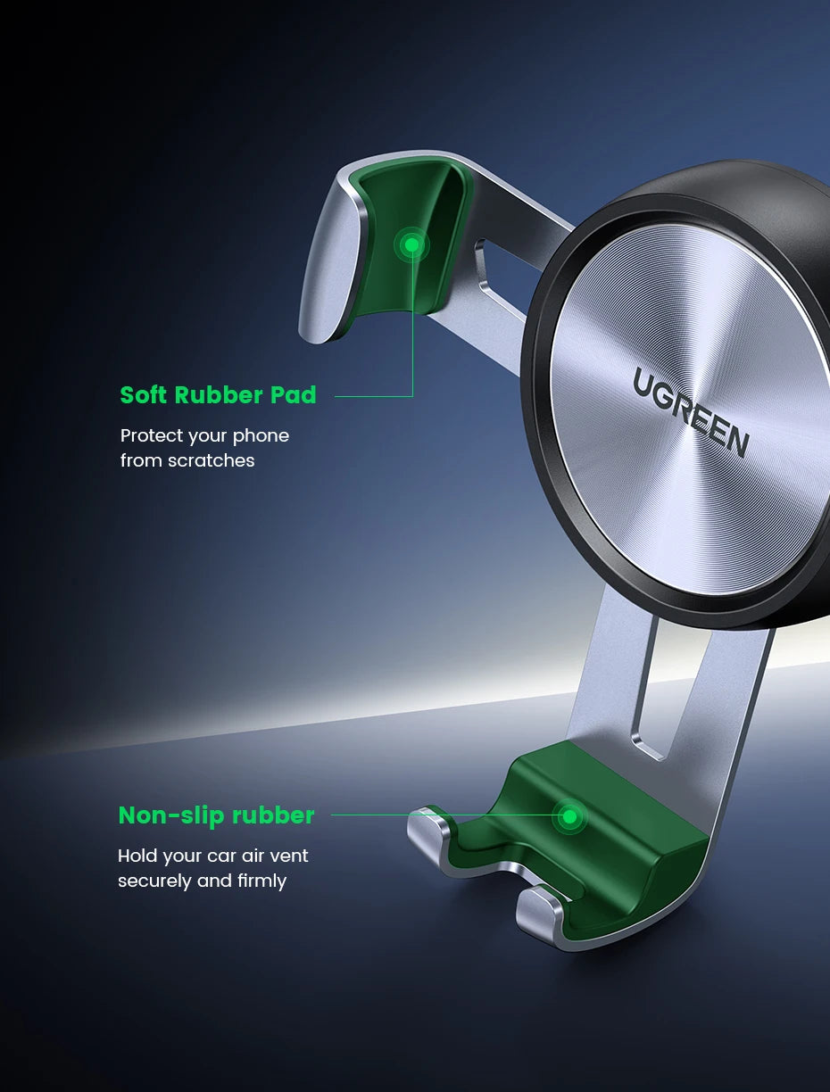 UGREEN Auto Car Phone Stand – Gravity Mount for iPhone & Smartphones