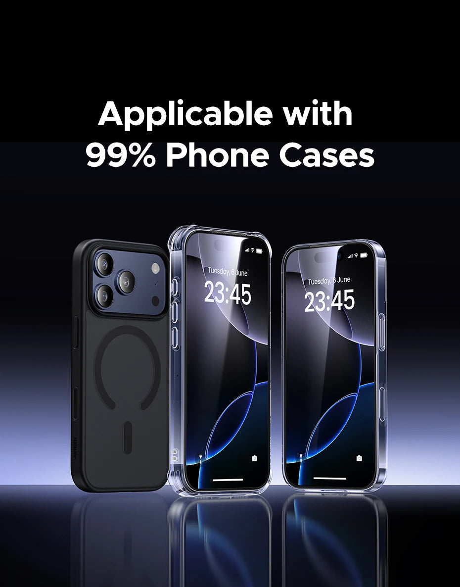 iPhone 17 Pro Max Tempered Glass – UGREEN 2PCS Dust-Free Screen Film