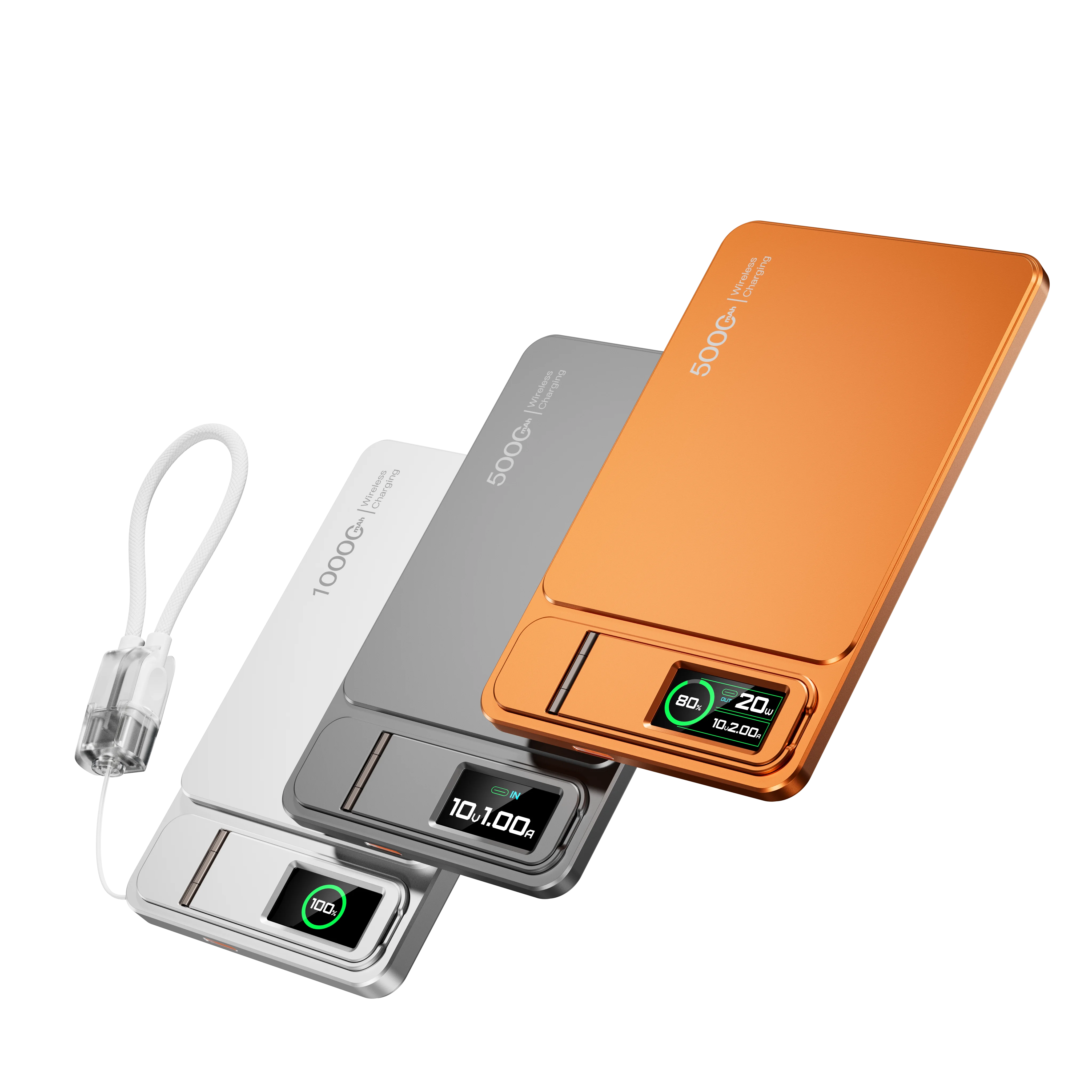 CCC 10000mAh Slim Original Power Bank For MagSafe,Magnetic Wireless 20W Fast Charging Portable Battery For iPhone 12-17 iWatch