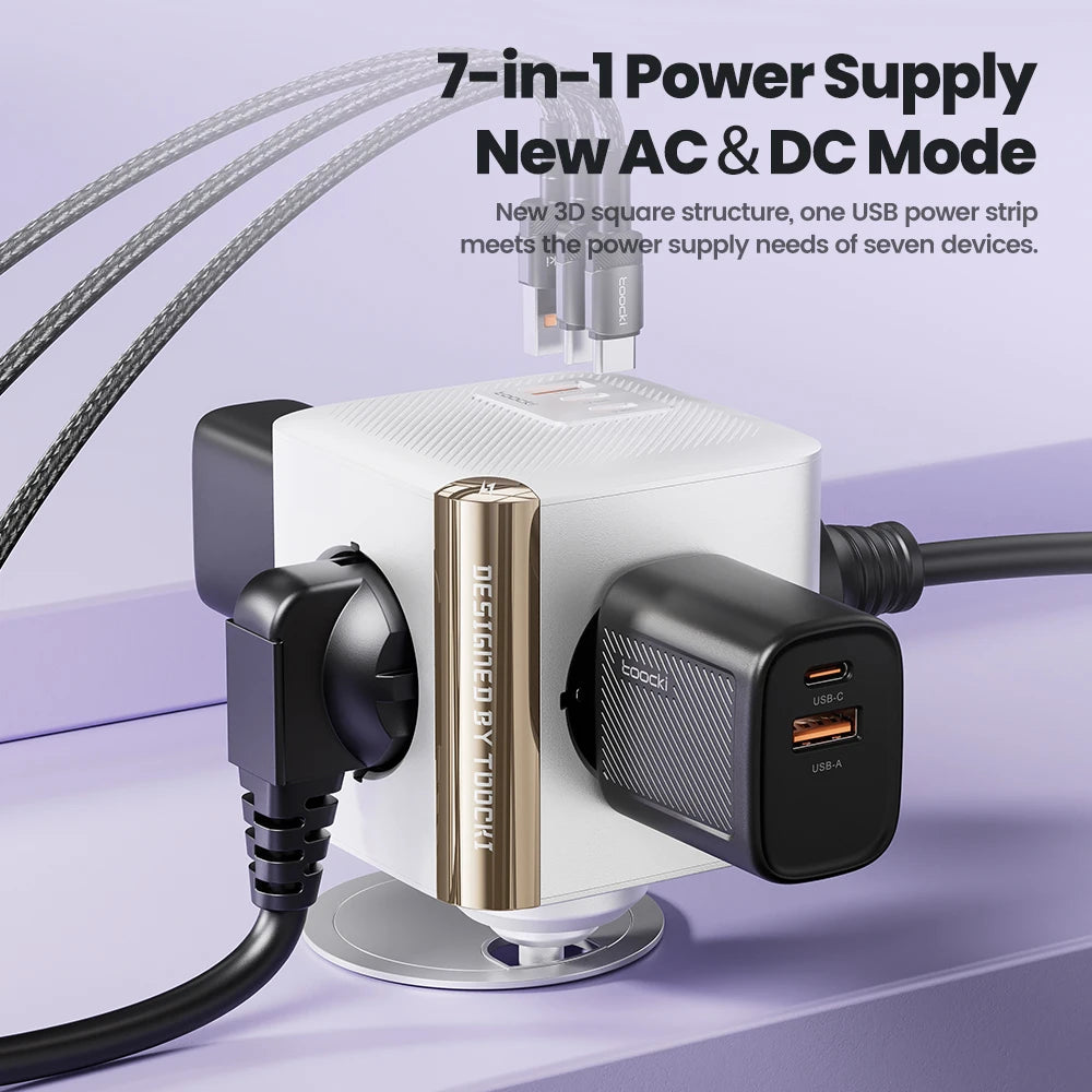 Toocki 33W GaN Fast USB-C Charger – PD Quick Charge for Phones & MacBook