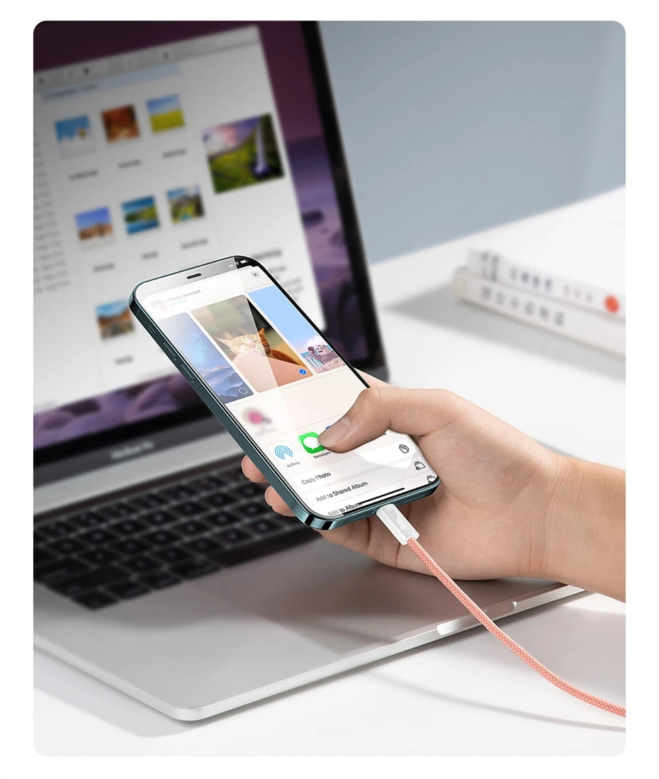 Baseus 20W USB-C Fast Charging Cable – iPhone & iPad Compatible