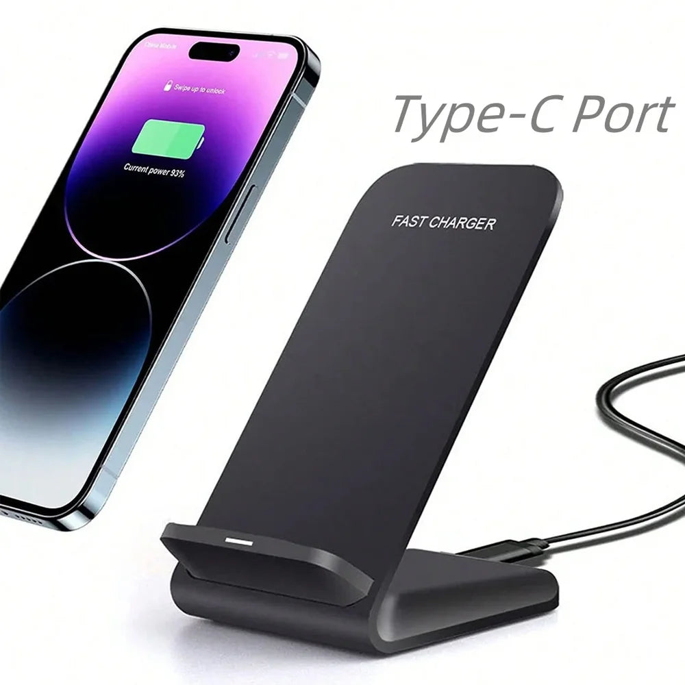 40W Qi Wireless Charger – Ultra-Fast Charging for iPhone & Xiaomi