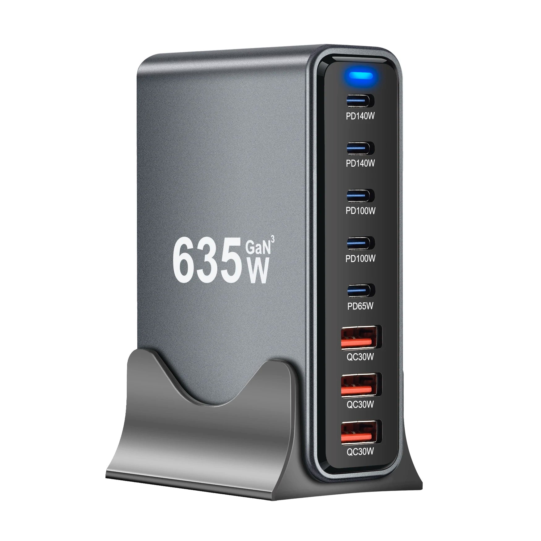 800W GaN Dual USB-C Fast Charger – PD3.1 PPS for Laptop & Multiple Devices