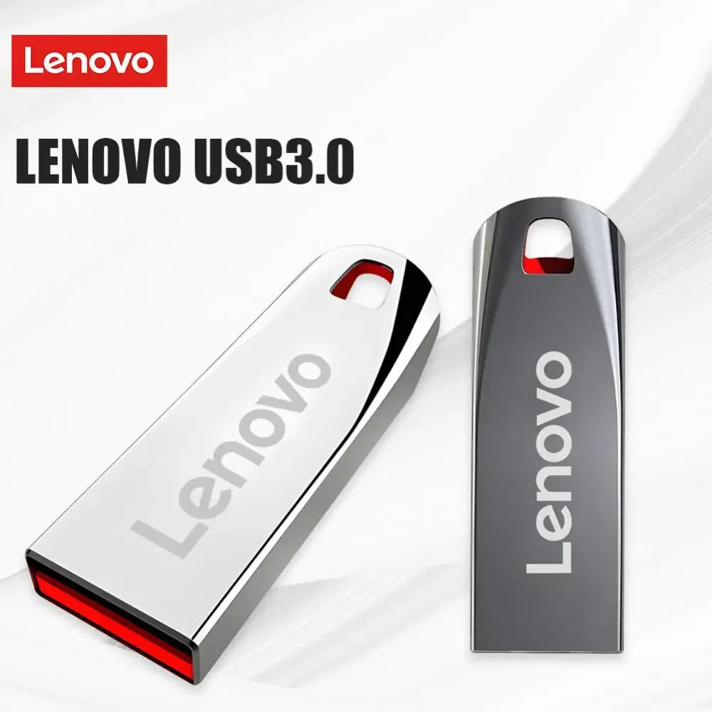 Lenovo USB 3.0 Flash Drive – 2TB/1TB/512GB Waterproof Metal Storage