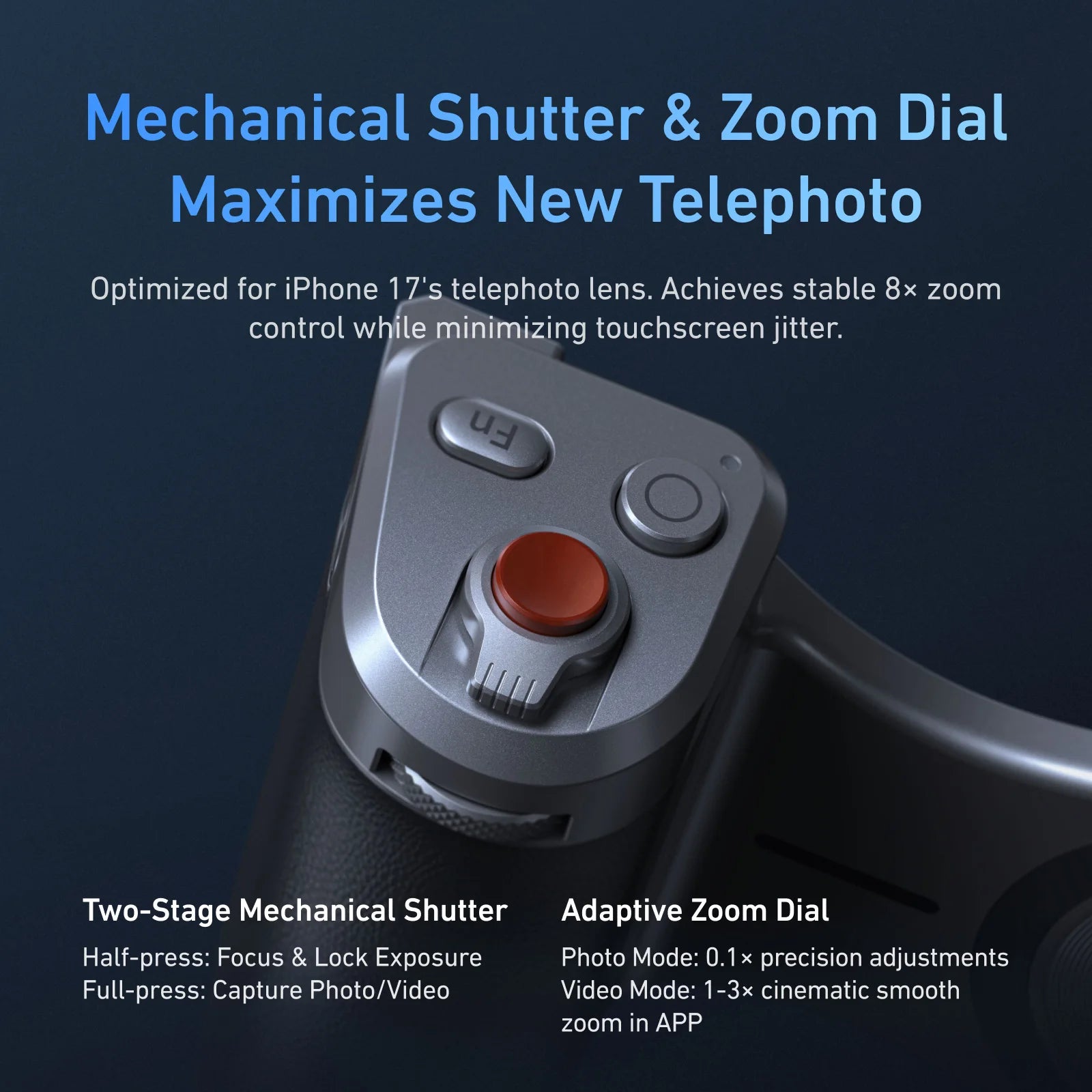 Magnetic Master Grip for iPhone 17 Pro – TELESIN Phone Camera Handle Kit