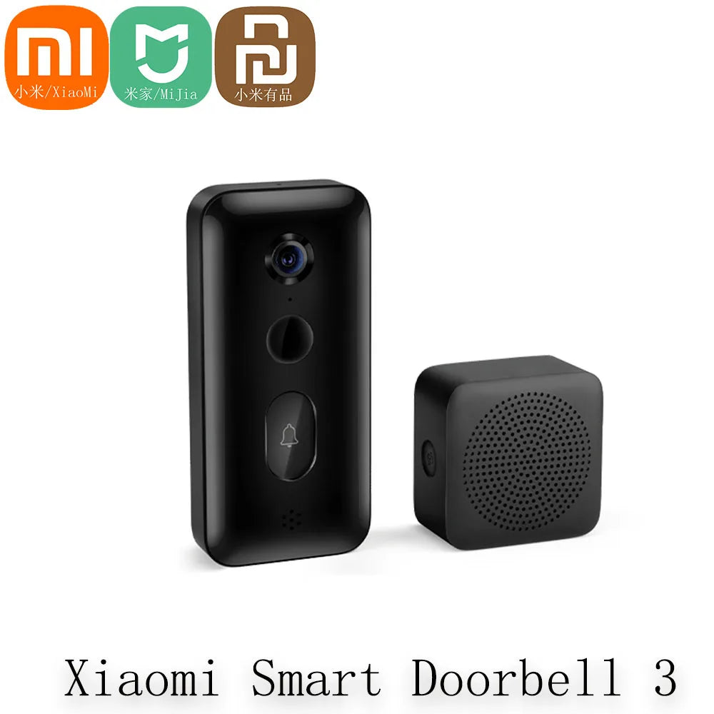 Xiaomi Doorbell 3 – Smart Video Doorbell with 2K HD & Long Battery Life