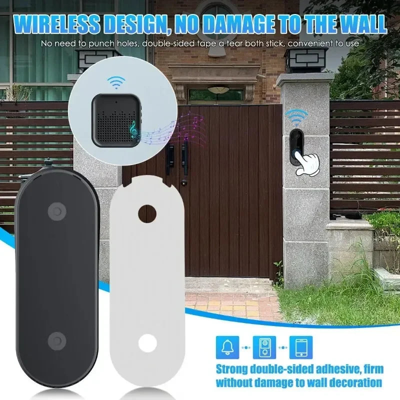 Tuya WiFi Video Doorbell – HD Camera & Outdoor Security