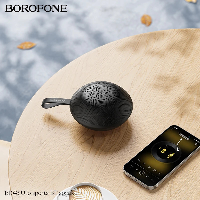 Wireless Mini Sports Speaker BOROFONE BR48 – Black