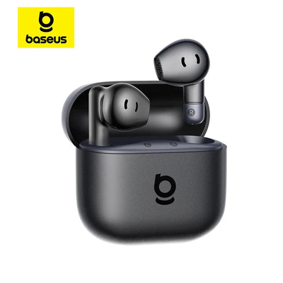 Baseus BS2 Lite True Wireless Earbuds – 40H Playtime, AI Clear Calls, Noise Canceling, IP55