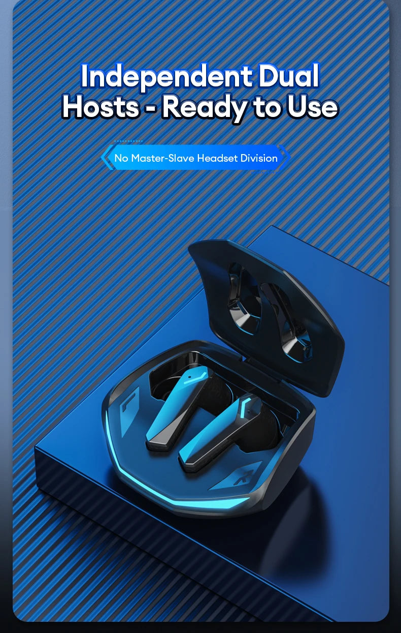Genuine Lenovo GM2 Pro Bluetooth Earphones Gaming Low Latency In-Ear Wireless Headphones Dual Mode Music Sport Earbuds Headsets