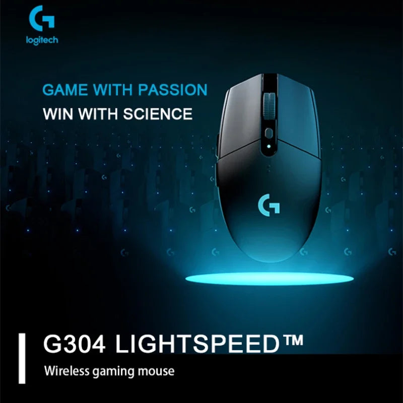 Logitech G102/G304 Wireless Bluetooth Gaming Mouse – Superlight & Ergonomic